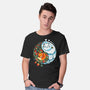YinYang Foxes-mens basic tee-Vallina84