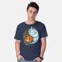 YinYang Foxes-mens basic tee-Vallina84
