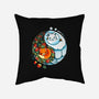 YinYang Foxes-none removable cover w insert throw pillow-Vallina84