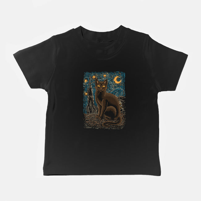 Starry Night-baby basic tee-Thiago Correa