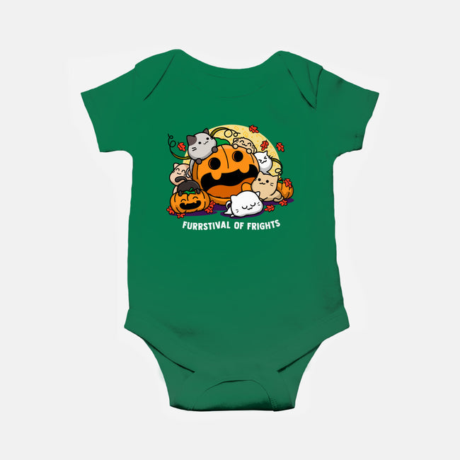Furrstival Of Frights-baby basic onesie-bloomgrace28