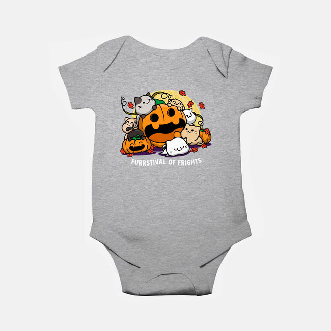 Furrstival Of Frights-baby basic onesie-bloomgrace28