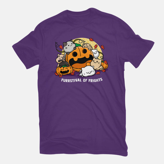 Furrstival Of Frights-womens fitted tee-bloomgrace28