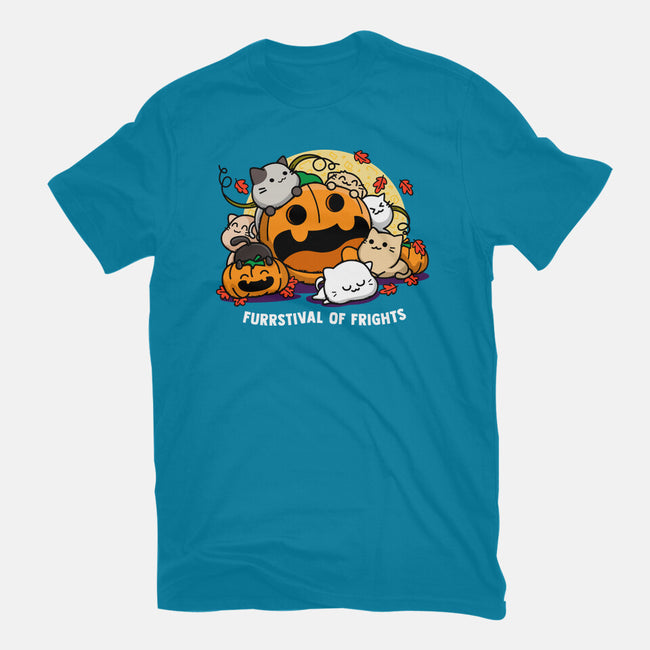 Furrstival Of Frights-womens basic tee-bloomgrace28