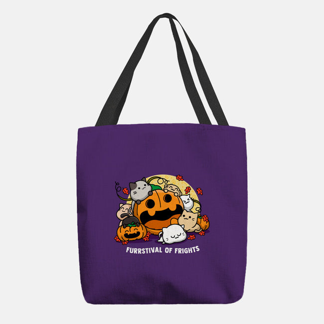Furrstival Of Frights-none basic tote bag-bloomgrace28