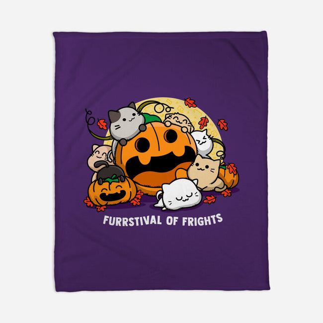 Furrstival Of Frights-none fleece blanket-bloomgrace28