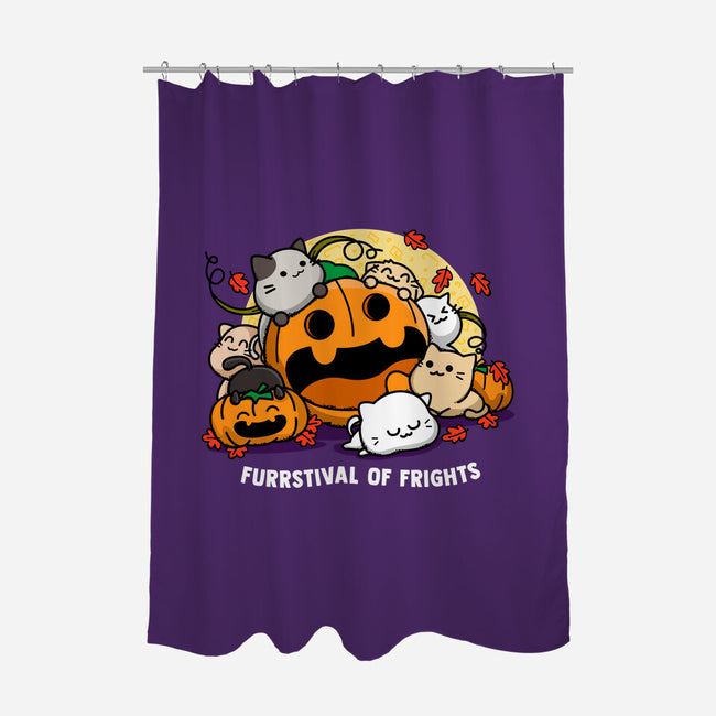 Furrstival Of Frights-none polyester shower curtain-bloomgrace28