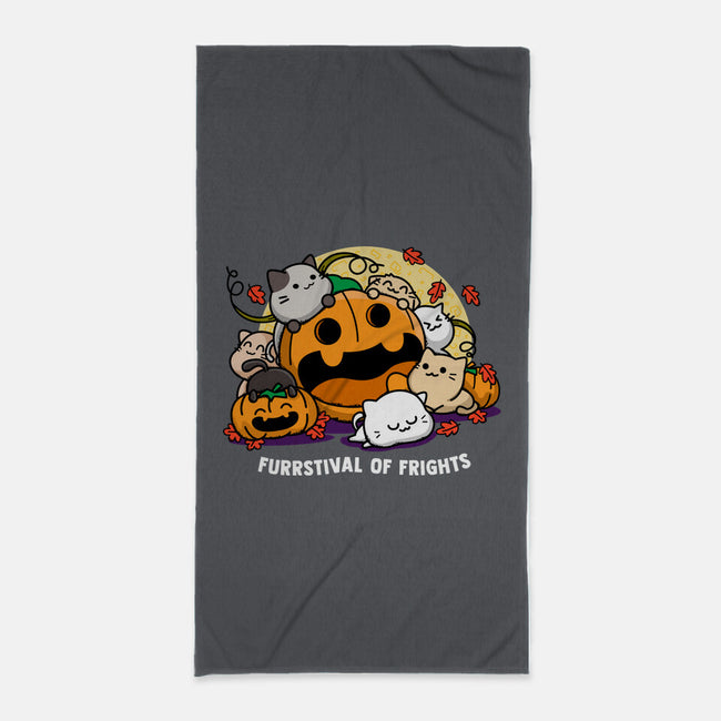 Furrstival Of Frights-none beach towel-bloomgrace28