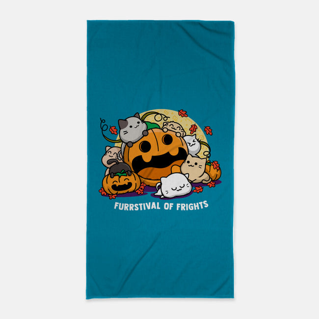 Furrstival Of Frights-none beach towel-bloomgrace28