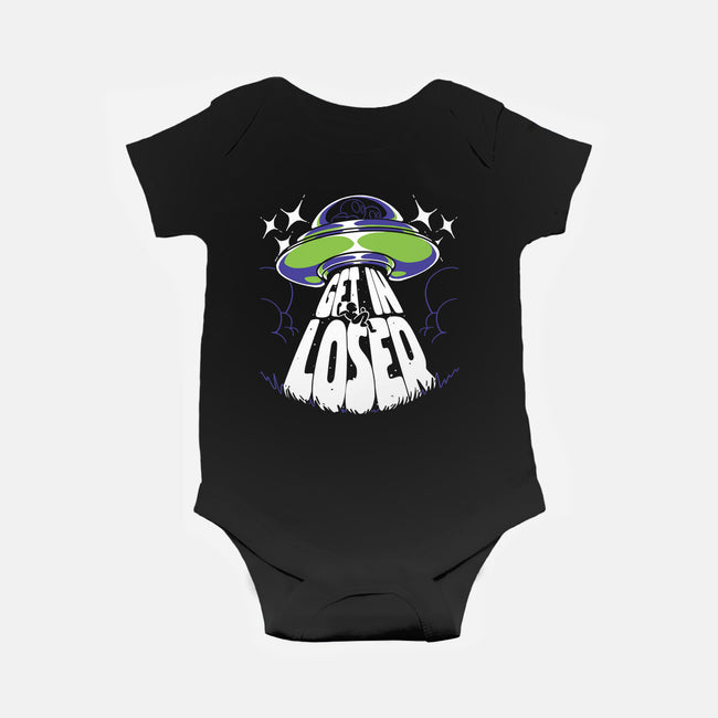 Get In The UFO-baby basic onesie-estudiofitas