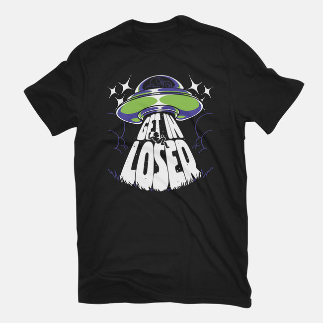 Get In The UFO-unisex basic tee-estudiofitas