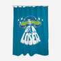 Get In The UFO-none polyester shower curtain-estudiofitas