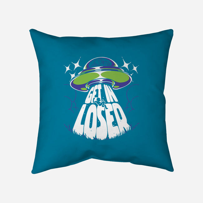 Get In The UFO-none removable cover throw pillow-estudiofitas