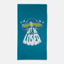 Get In The UFO-none beach towel-estudiofitas