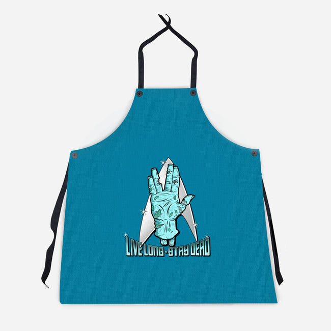 Live Long Stay Dead-unisex kitchen apron-palmstreet