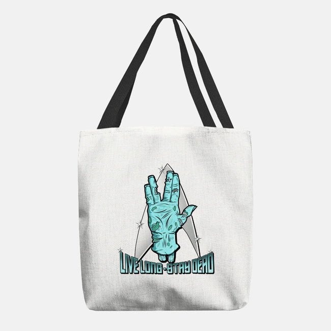 Live Long Stay Dead-none basic tote bag-palmstreet