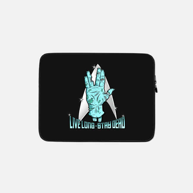 Live Long Stay Dead-none zippered laptop sleeve-palmstreet