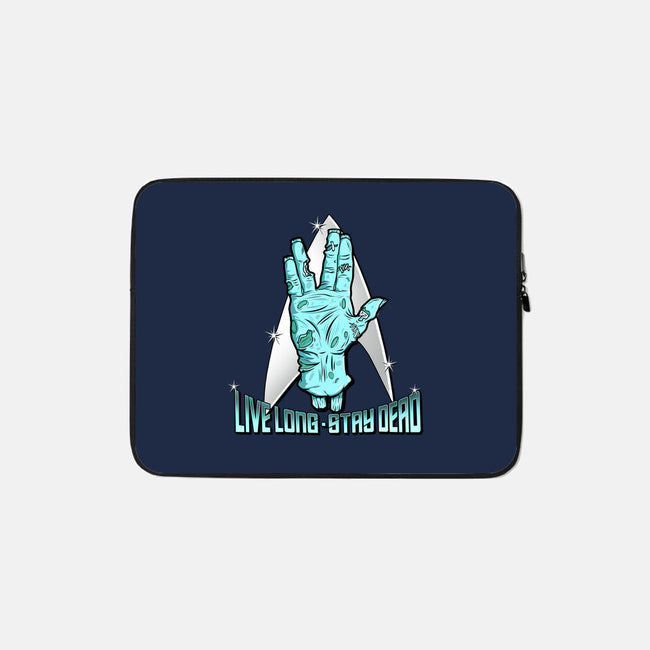 Live Long Stay Dead-none zippered laptop sleeve-palmstreet