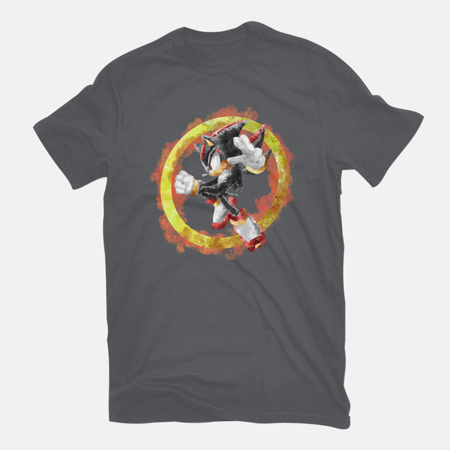 Shadow Splash-womens fitted tee-nickzzarto