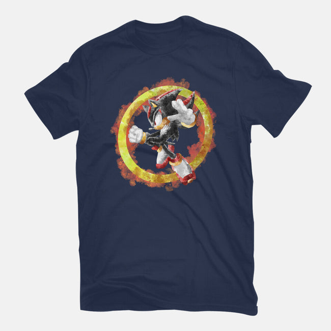 Shadow Splash-womens fitted tee-nickzzarto