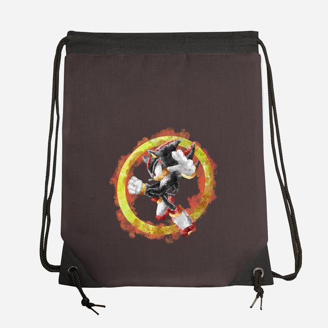 Shadow Splash-none drawstring bag-nickzzarto