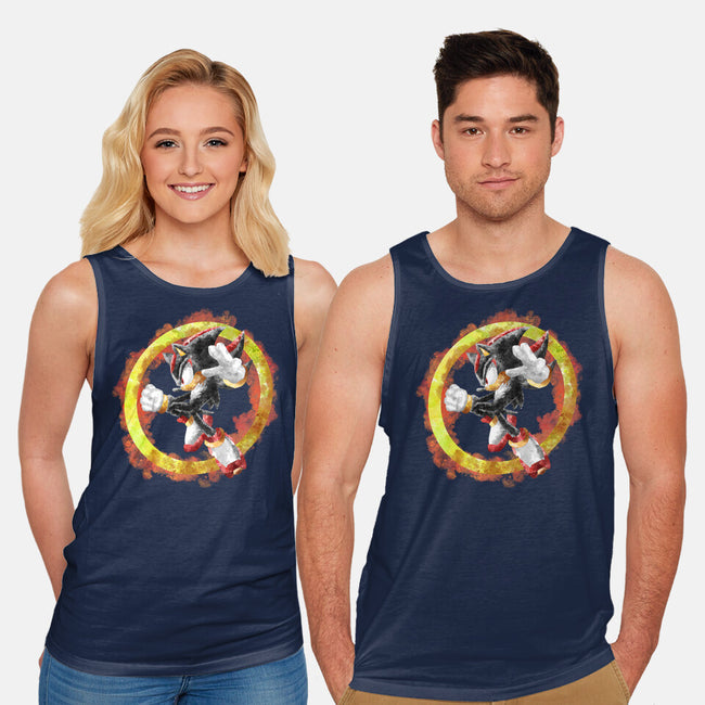 Shadow Splash-unisex basic tank-nickzzarto