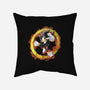 Shadow Splash-none removable cover w insert throw pillow-nickzzarto
