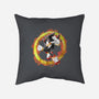 Shadow Splash-none removable cover w insert throw pillow-nickzzarto