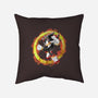 Shadow Splash-none removable cover w insert throw pillow-nickzzarto