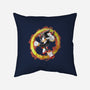 Shadow Splash-none removable cover w insert throw pillow-nickzzarto