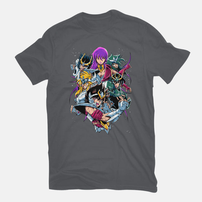 Zodiac Heroes-womens basic tee-Conjura Geek