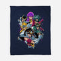 Zodiac Heroes-none fleece blanket-Conjura Geek