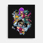 Zodiac Heroes-none stretched canvas-Conjura Geek