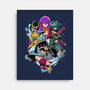 Zodiac Heroes-none stretched canvas-Conjura Geek