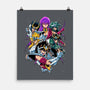 Zodiac Heroes-none matte poster-Conjura Geek