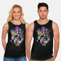 Zodiac Heroes-unisex basic tank-Conjura Geek