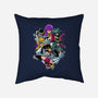 Zodiac Heroes-none removable cover w insert throw pillow-Conjura Geek