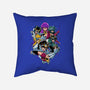 Zodiac Heroes-none removable cover w insert throw pillow-Conjura Geek