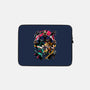 School Of Heroes-none zippered laptop sleeve-Conjura Geek