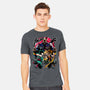 School Of Heroes-mens heavyweight tee-Conjura Geek