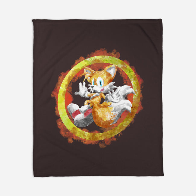 Tails Splash-none fleece blanket-nickzzarto