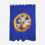 Tails Splash-none polyester shower curtain-nickzzarto