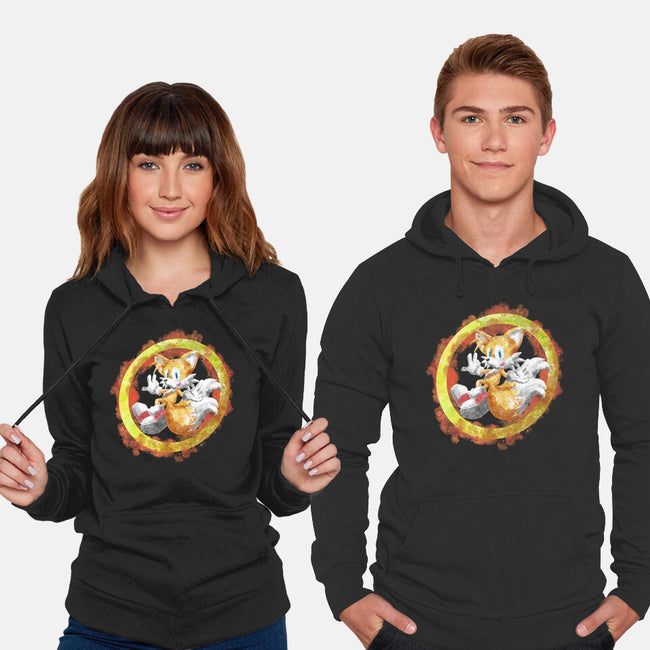 Tails Splash-unisex pullover sweatshirt-nickzzarto