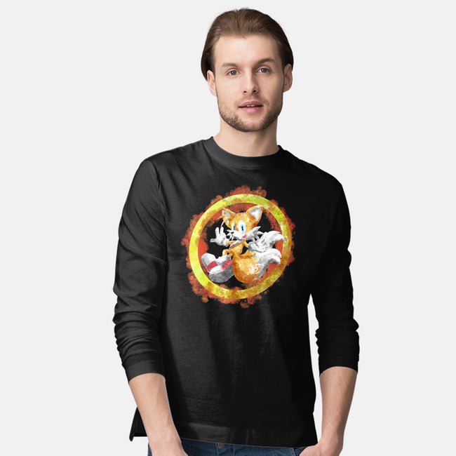 Tails Splash-mens long sleeved tee-nickzzarto