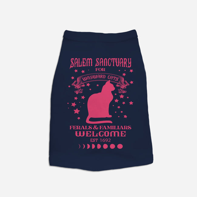 Salem Sanctuary-cat basic pet tank-ShirtMcGirt