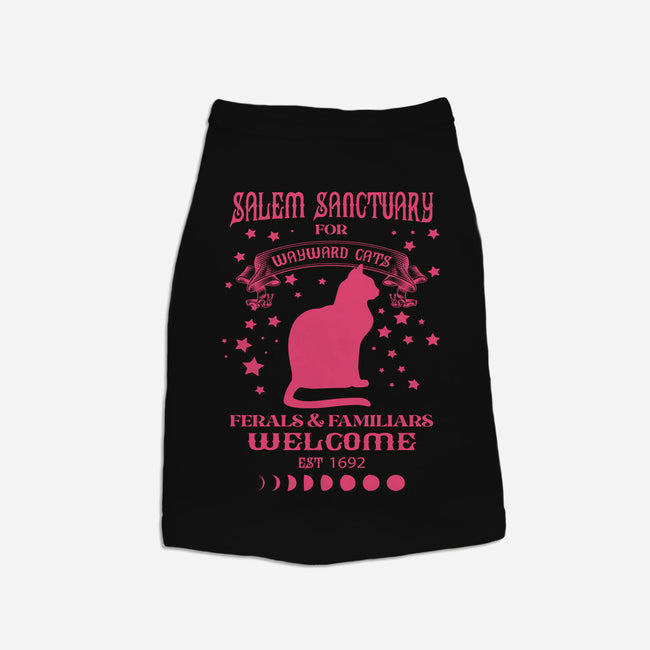 Salem Sanctuary-dog basic pet tank-ShirtMcGirt