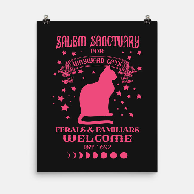 Salem Sanctuary-none matte poster-ShirtMcGirt