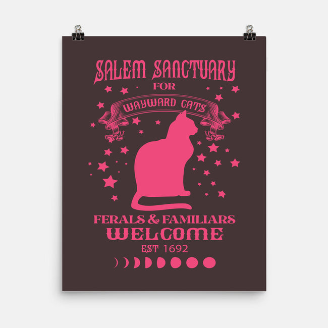Salem Sanctuary-none matte poster-ShirtMcGirt