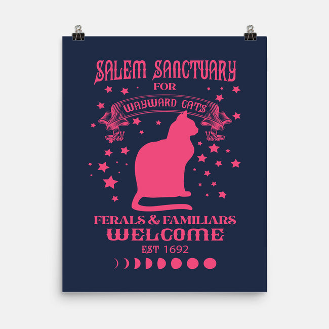 Salem Sanctuary-none matte poster-ShirtMcGirt