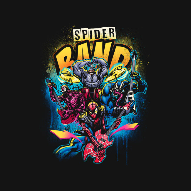 Spider Band-none stretched canvas-Conjura Geek